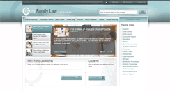 Desktop Screenshot of findafamilyattorney.com
